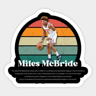 Miles McBride Vintage V1 Sticker